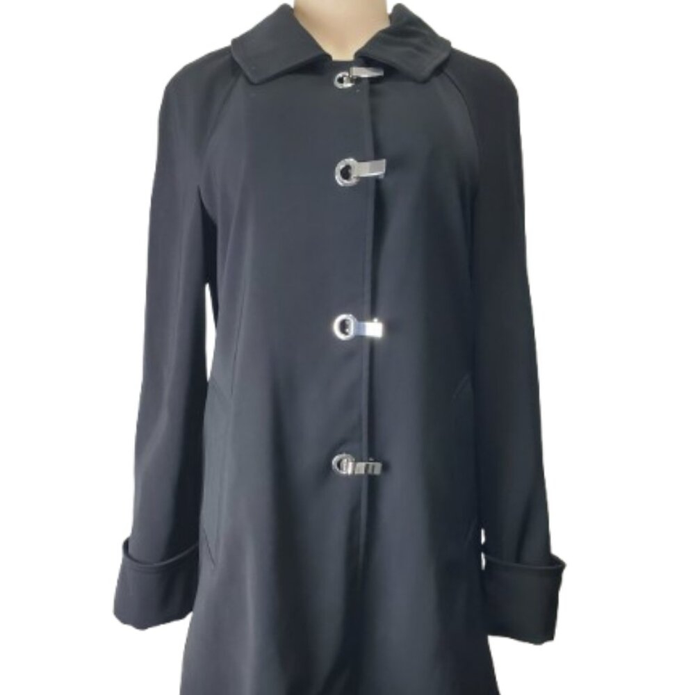 Michael Michael Kors women's black trench coat size S